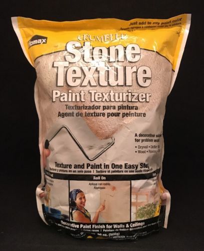 NEW Homax Crumbled Stone Paint Texture UP TO 2 Gallons Roll WALL TEXTURIZER #568