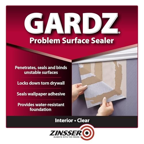 Gardz Water-Based Solution Surface Sealer – Clear – Qt 02304