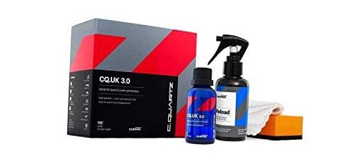 CQUARTZ UK 3.0_50ml Kit w/Reload – Ceramic Coating Finish, 50ml Kit w/ Reload
