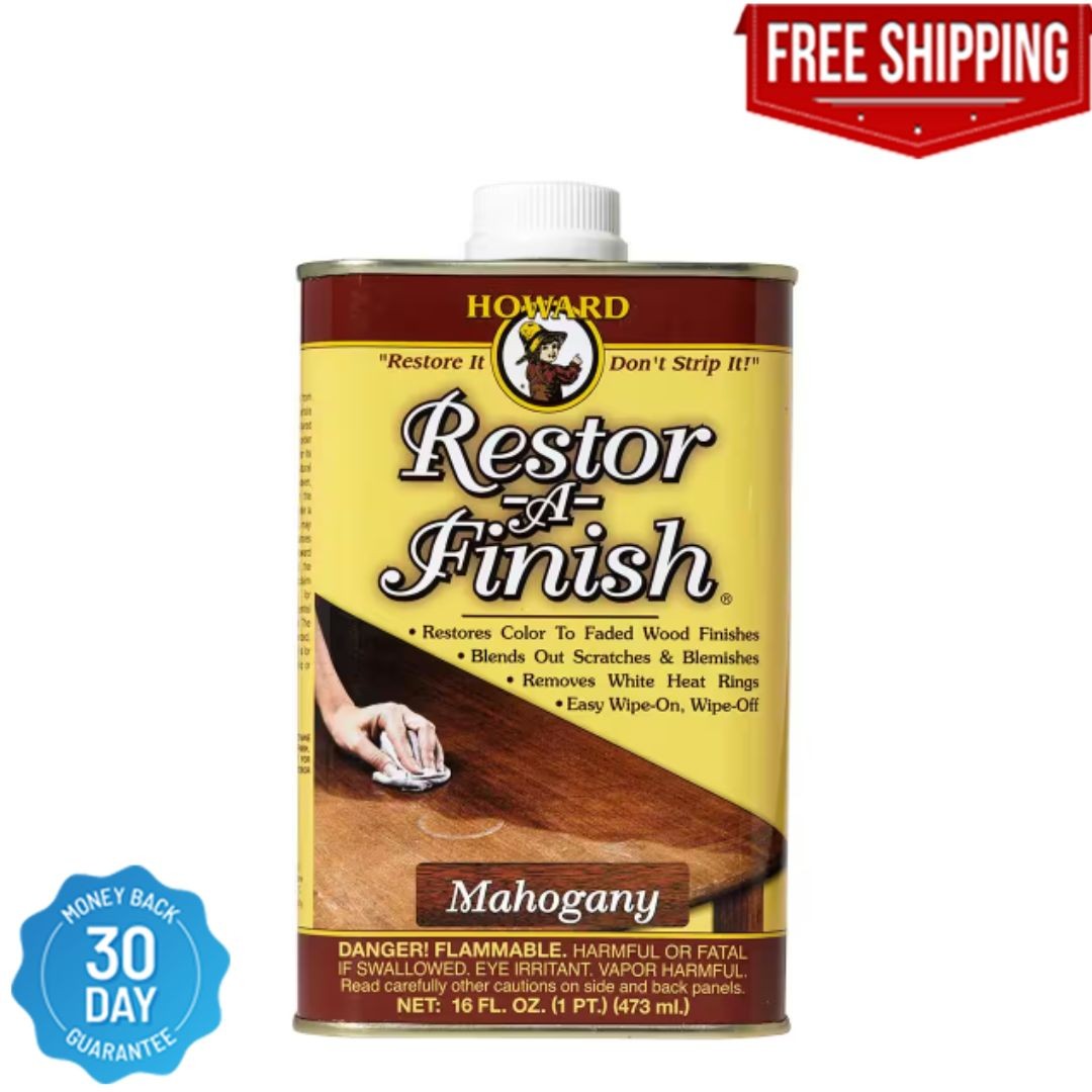 Restor A Finish Mahogany Wood Finish Restorer for Scratches and Blemishes