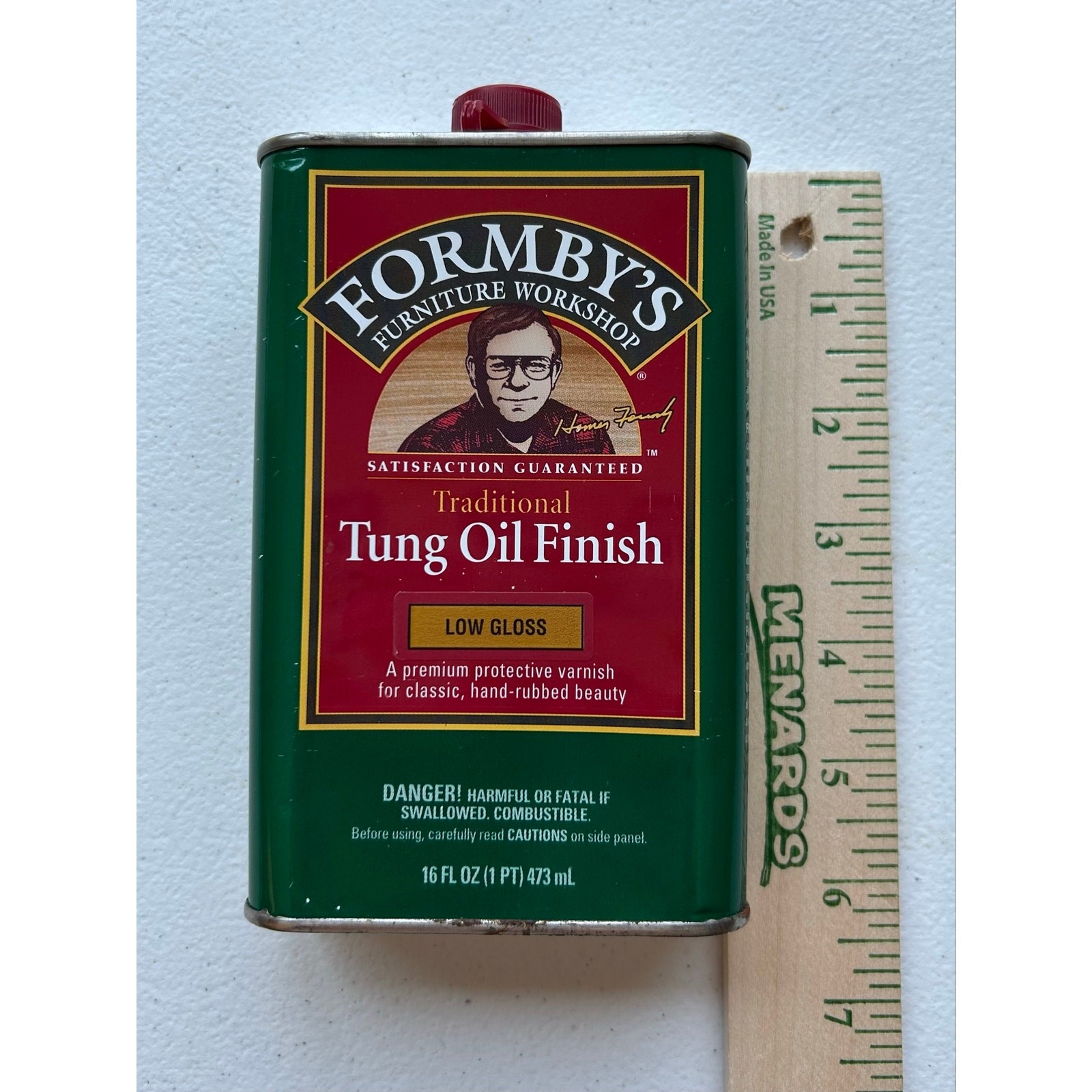 New! Formby’s Low Gloss Tung Oil Finish 16 oz Unopened Discontinued Refinishing