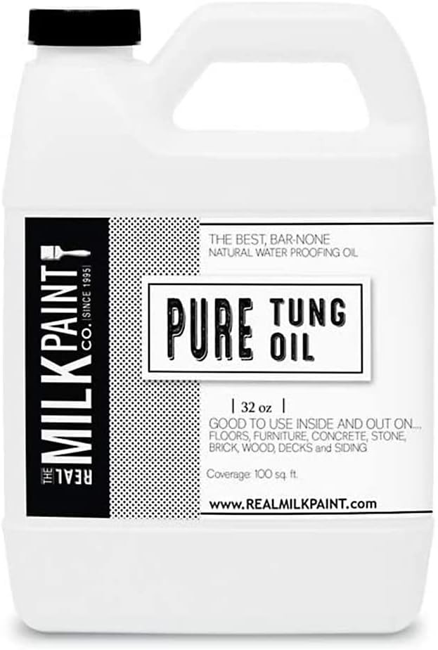 Pure Tung Oil for Wood Finishing Cutting Boards Outdoor Furniture Butcher Blocks