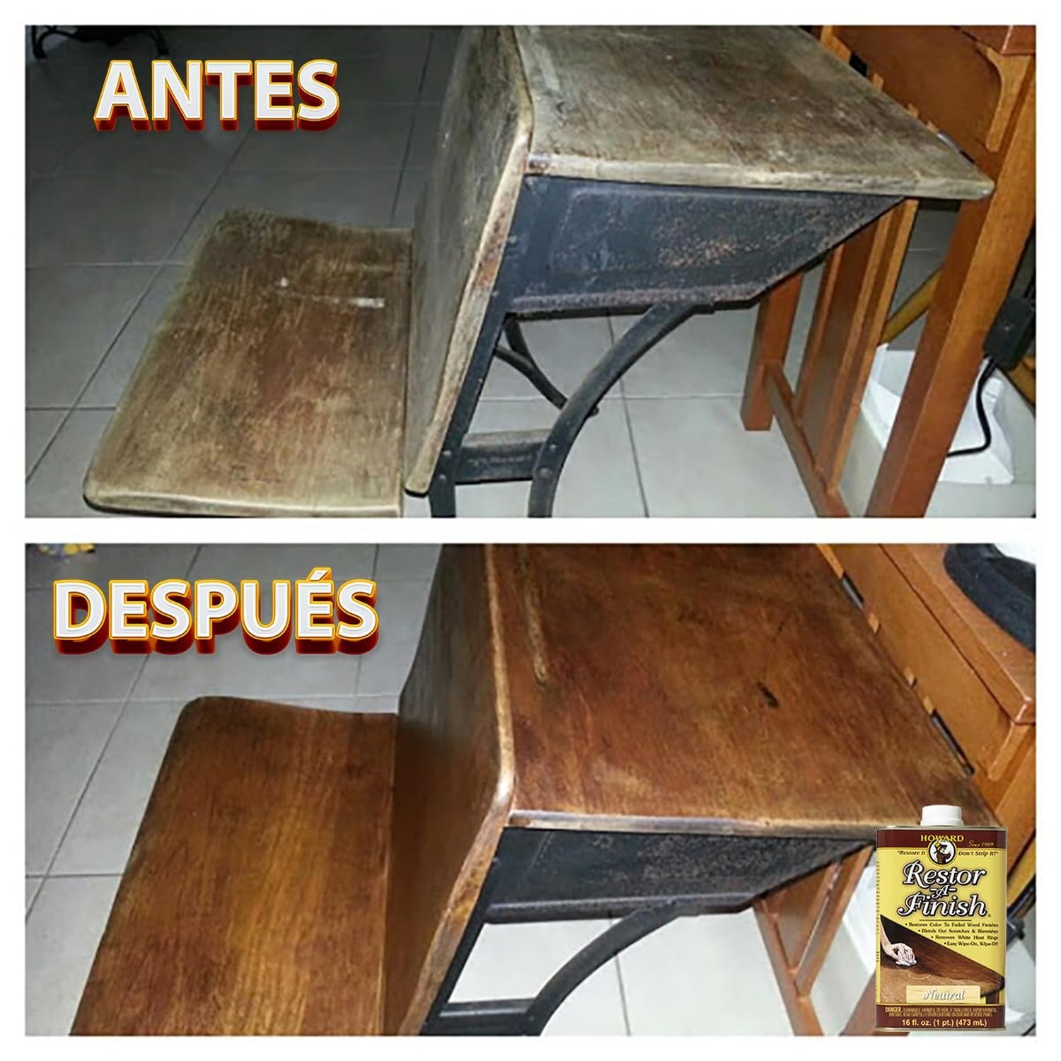 HOWARD – Restor-A-Finish: Restore Your Ebony Wood Finishes Repair Scratches, …
