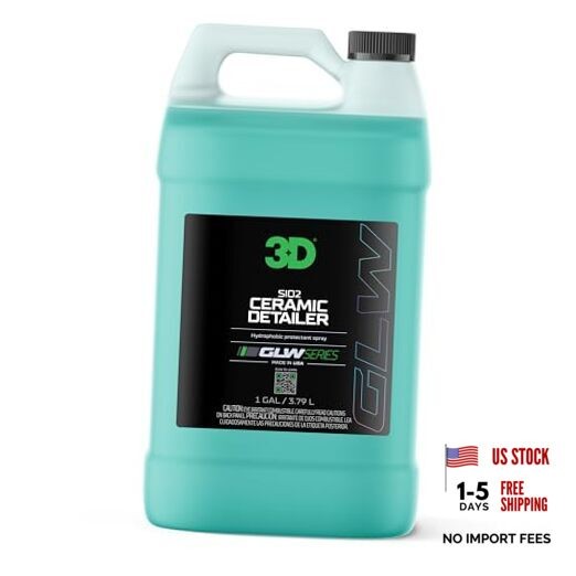 SiO2 Ceramic Detailer 1 Gallon – Quick Detailer with 128 Fl Oz (Pack of 1)