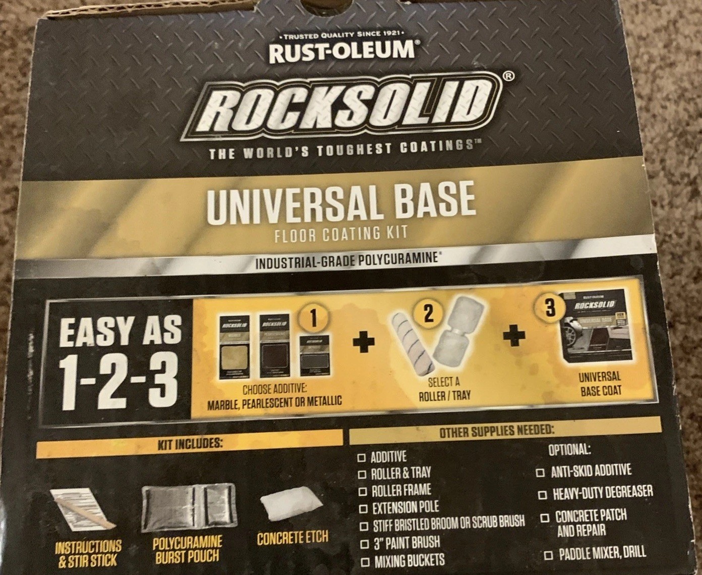 Rocksolid Universal Base Floor Coating Kit