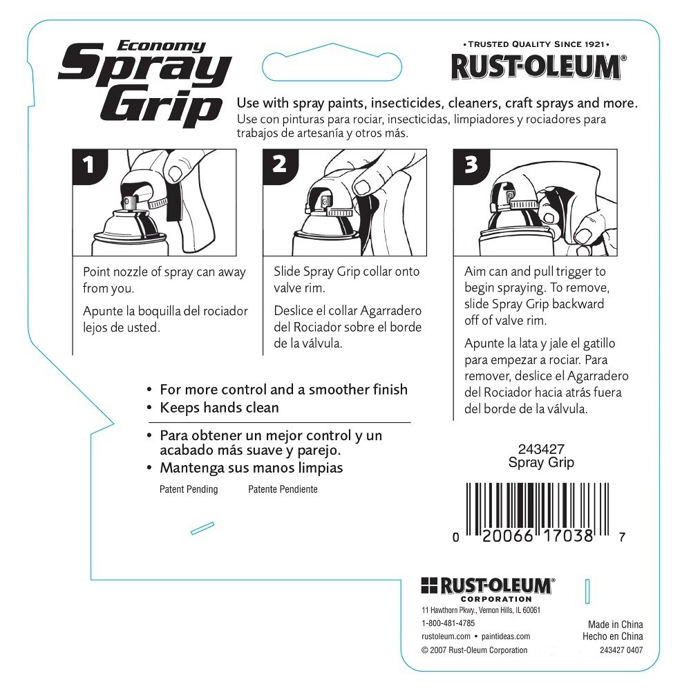 Economy Spray Paint Grip Gun 2 Pack