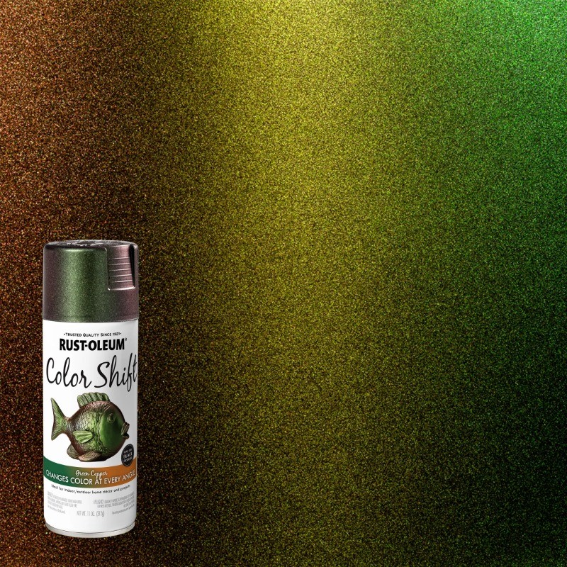 Iridescent, Rust-Oleum Color Shift Spray Paint-384335, 11 oz