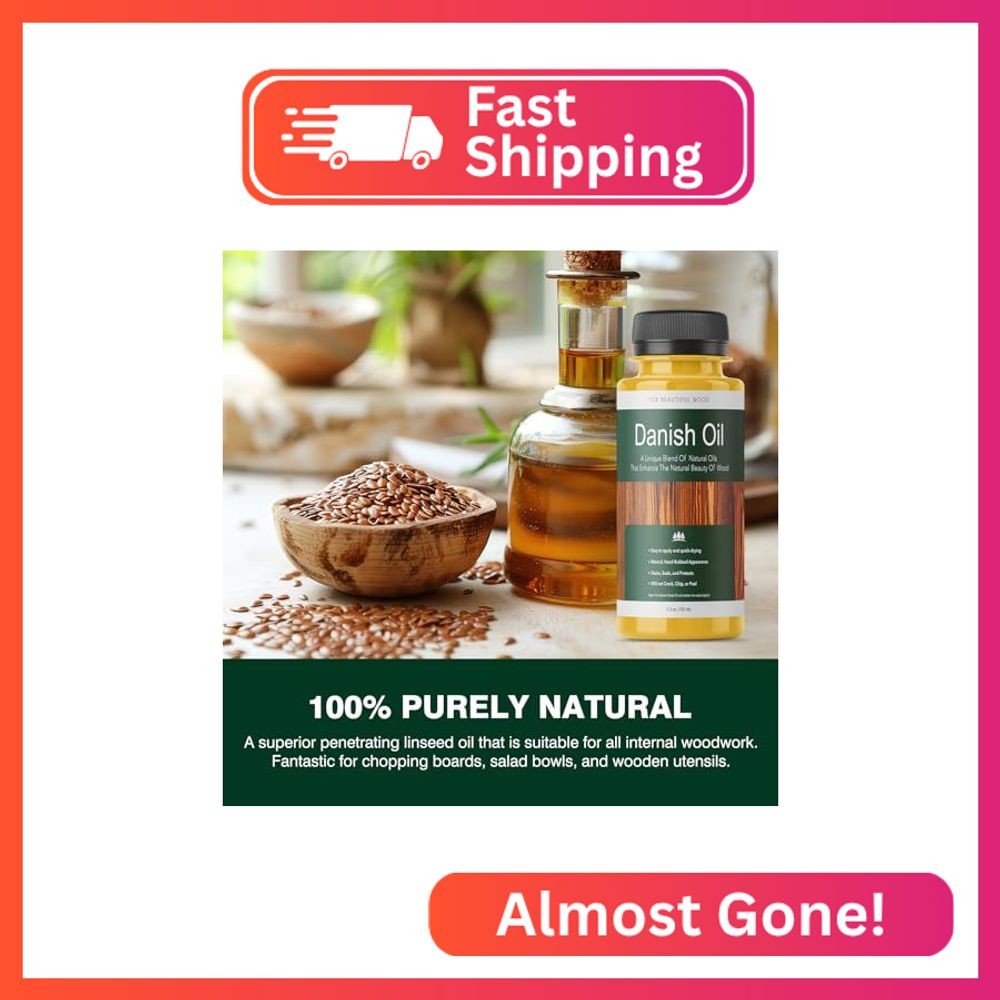 Pure Linseed Oil Wood Finish & Sealer – Linseed Oil for Wood Finishing – Wood Oi