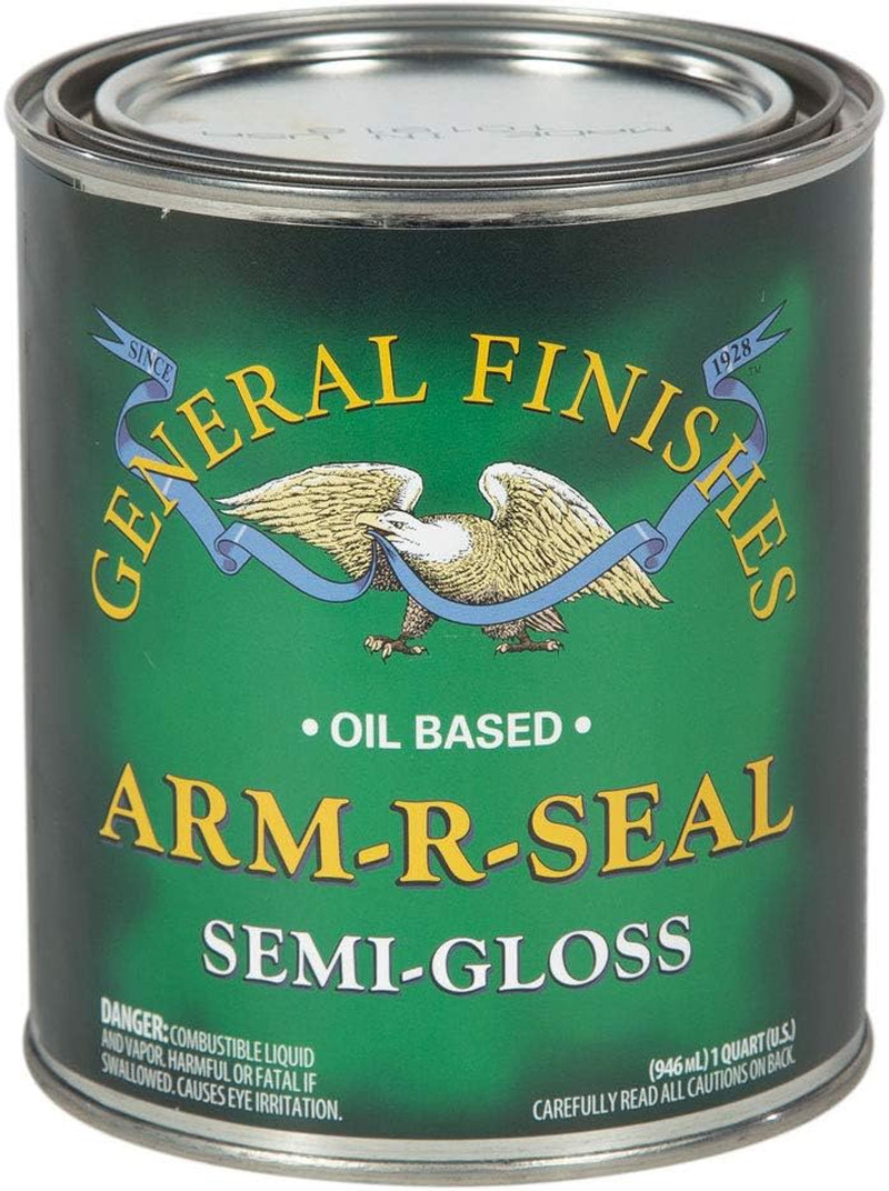 Arm-R-Seal Oil Based Topcoat, 1 Quart, Semi-Gloss