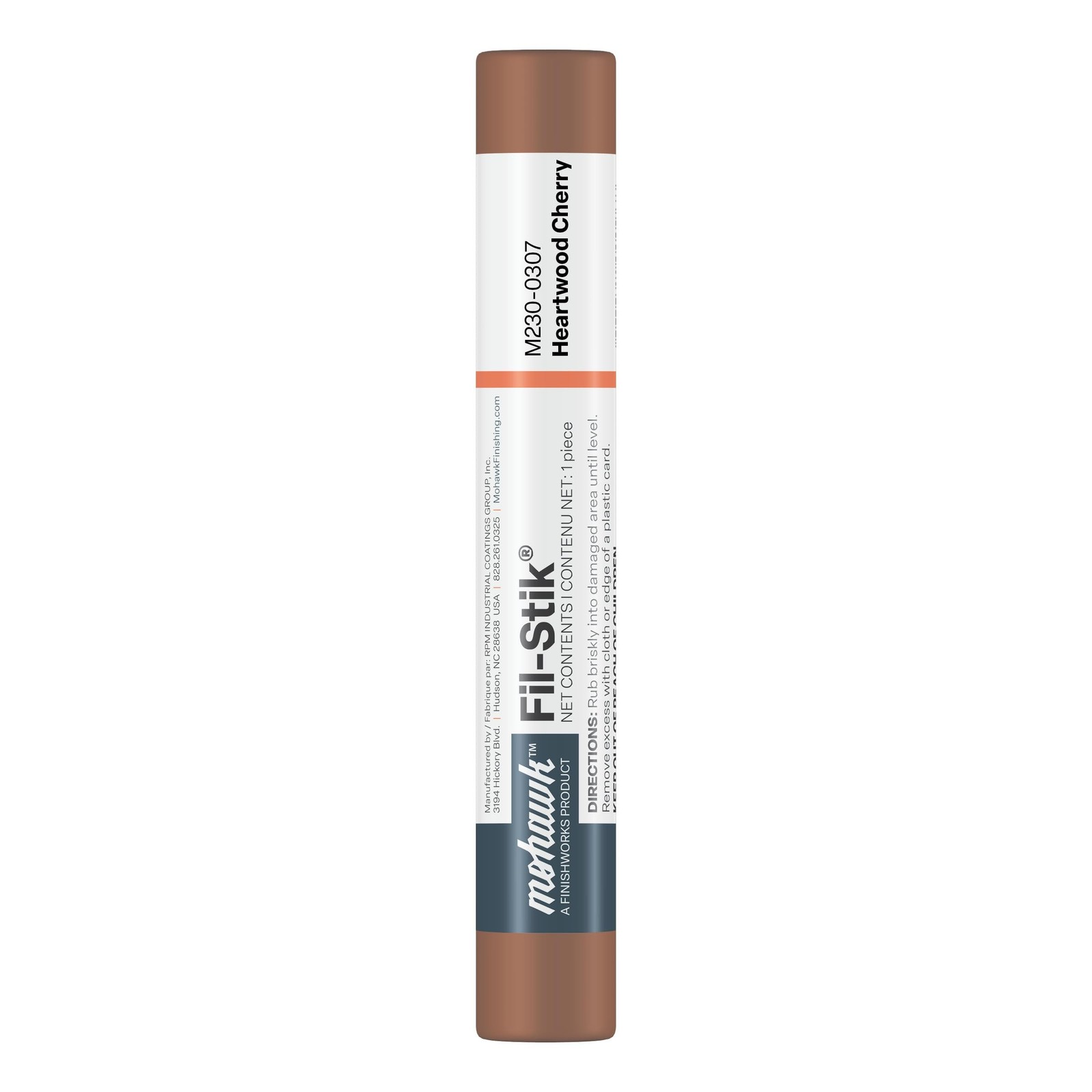 Mohawk Fil-Stik, Wax Putty Stick for Wood Repair, Heartwood Cherry, M230-0307…