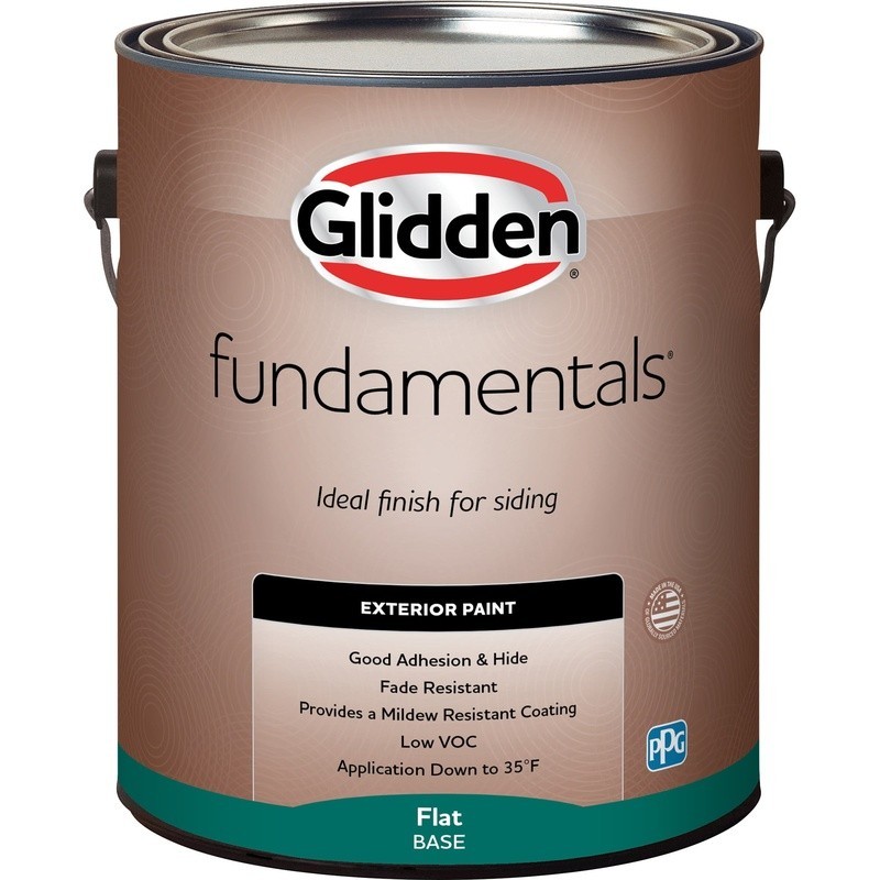 Exterior Paint Low VOC Mildew Resistant Fade Resistant Multi-Surface 400sq ft US