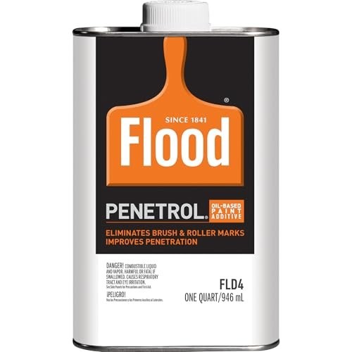 Clear Paint Additive for Flood Penetrating Sealer – 1 Qt, Pack of 2, Enhances Fi