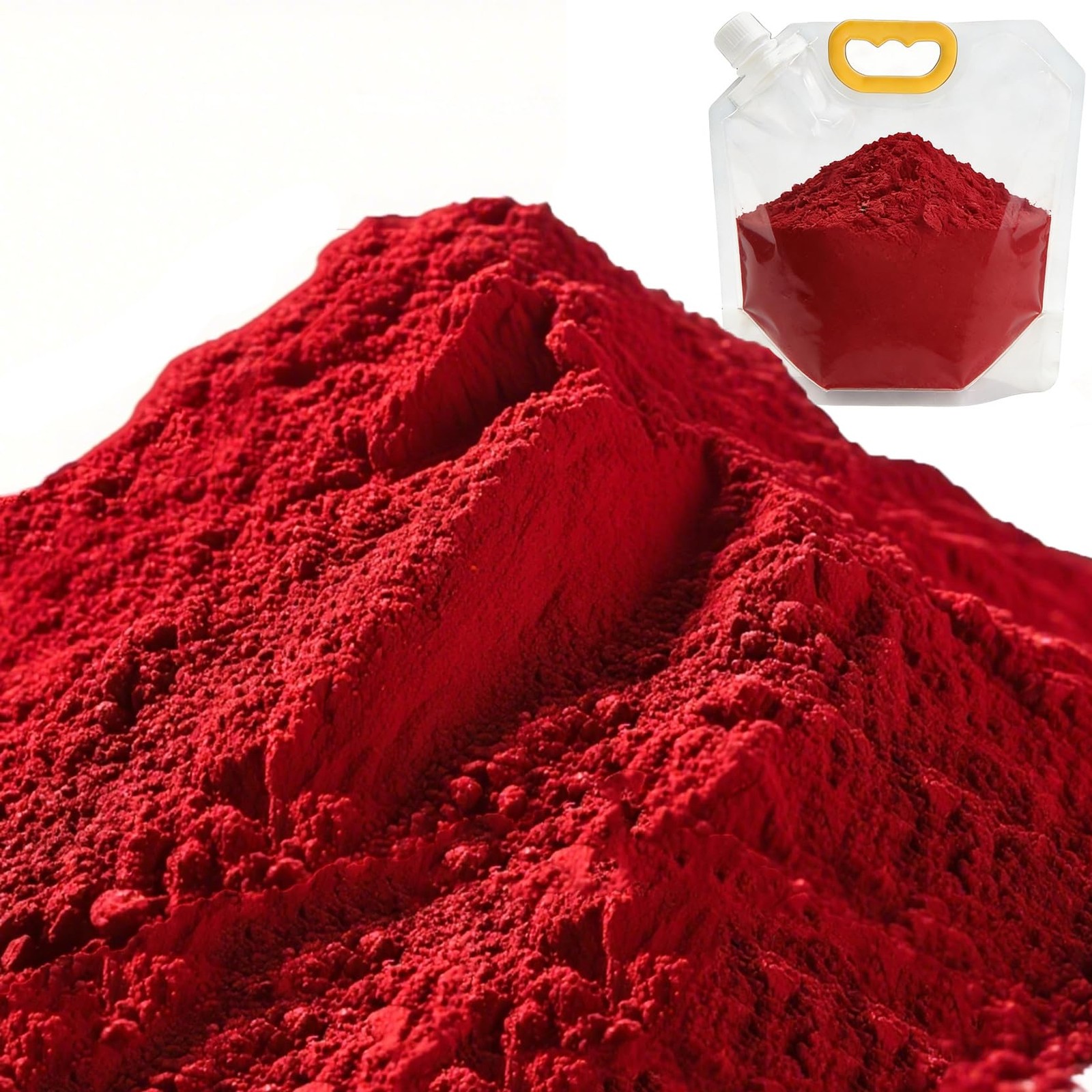 8 oz Red Iron Oxide – Concrete Pigment & Dye for Grout, Stucco, Mortar, Wood,…