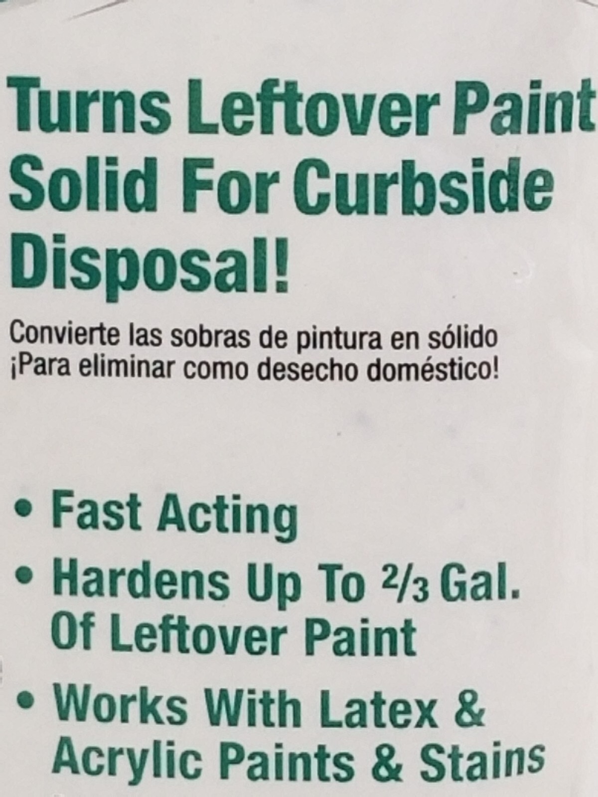 (2-LOT) Homex Paint Hardener 3.5 oz Latex & Acrylic Paint Solidifier FREE SHIP