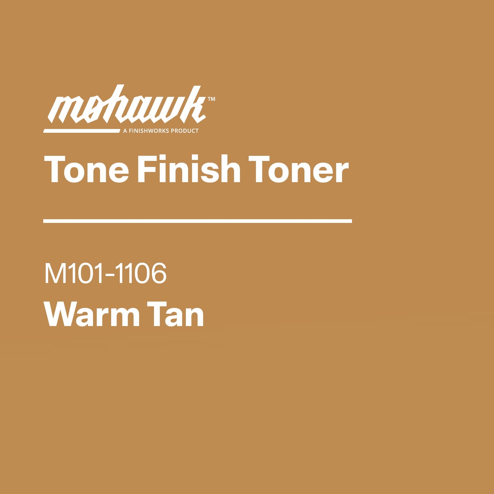 Mohawk Tone Finish Toner Warm Tan