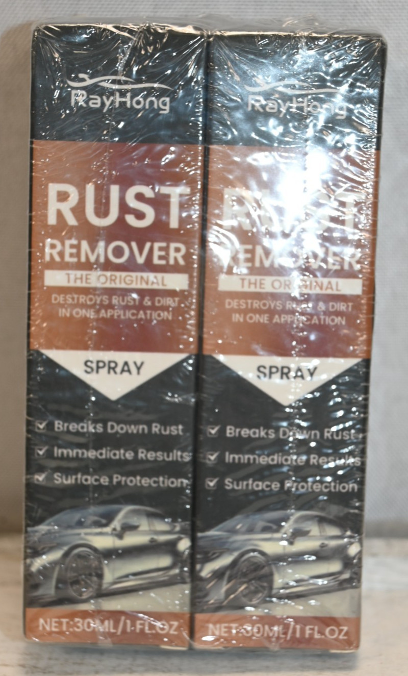 NEW 2 Pack Rust Remover The Original Spray Destroys Rust & Dirt In 1 Application