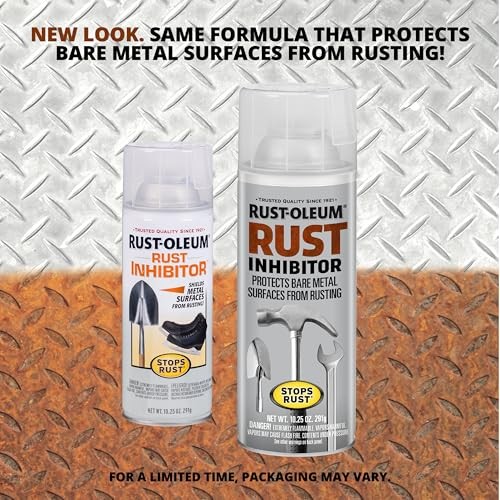 Stops Rust Corrosion Inhibitor Spray, Clear Anti‑Rust 10.25 Ounce (Pack of 1)