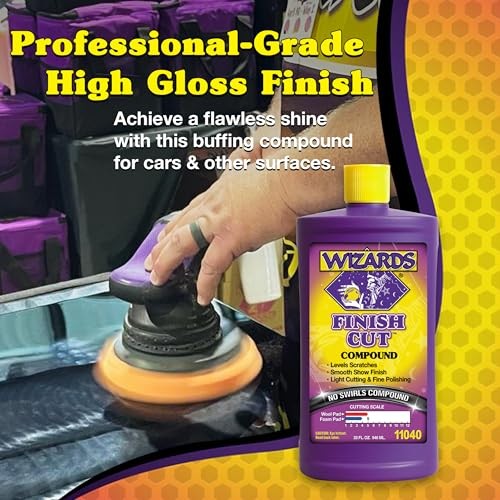 Finish Cut Compound – Levels Scratches and Brightens Dull Finishes – 32 oz.