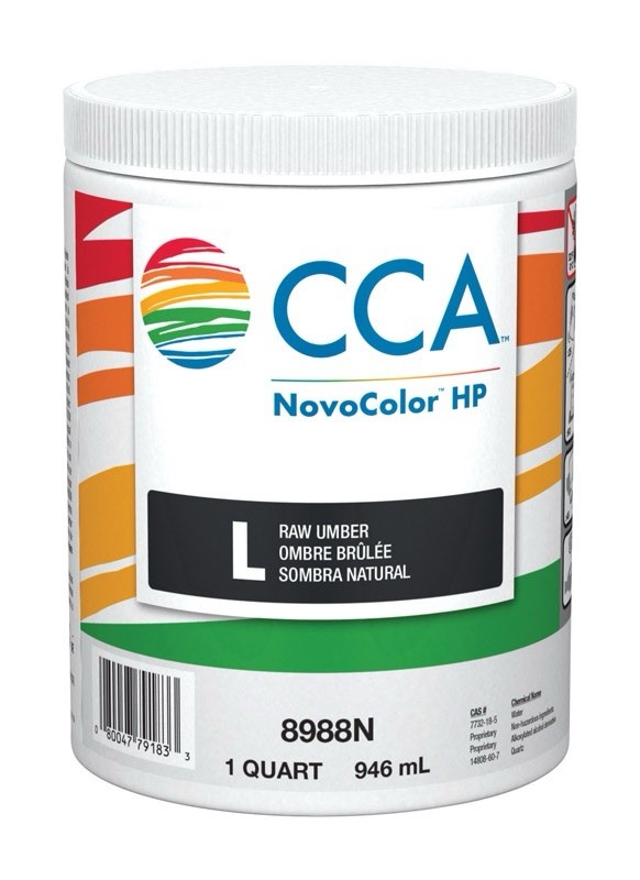 NovoColor HP CCA L Raw Umber Paint Colorant 8988N