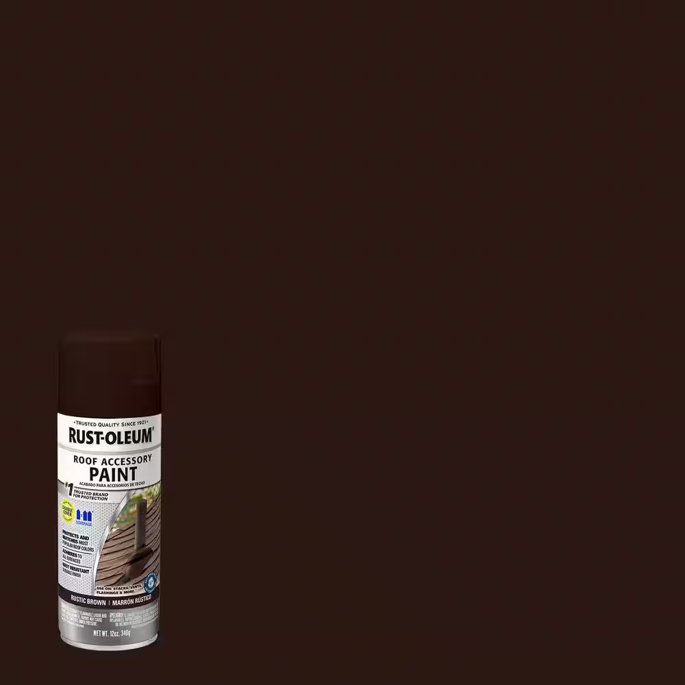 12 Oz. Rustic Slate Roof Accessory Spray Paint (6-Pack)
