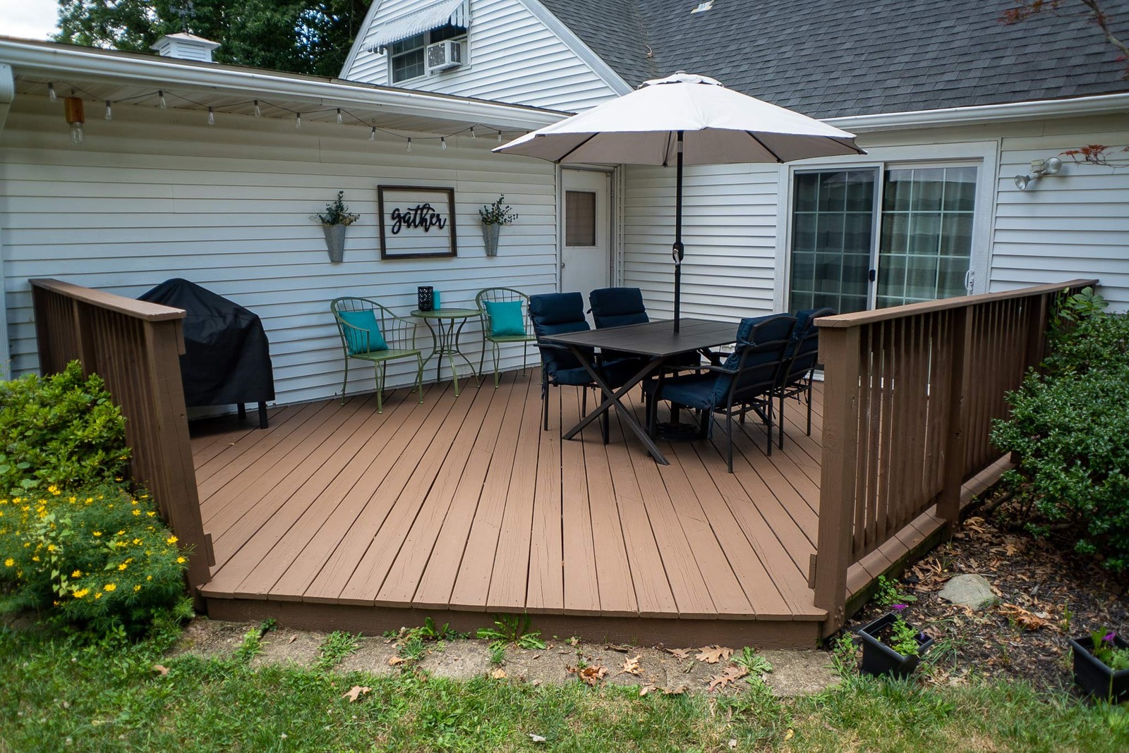 #1 Deck Premium Advanced Solid Color Outdoor Wood Stain and Sealer in One – W…