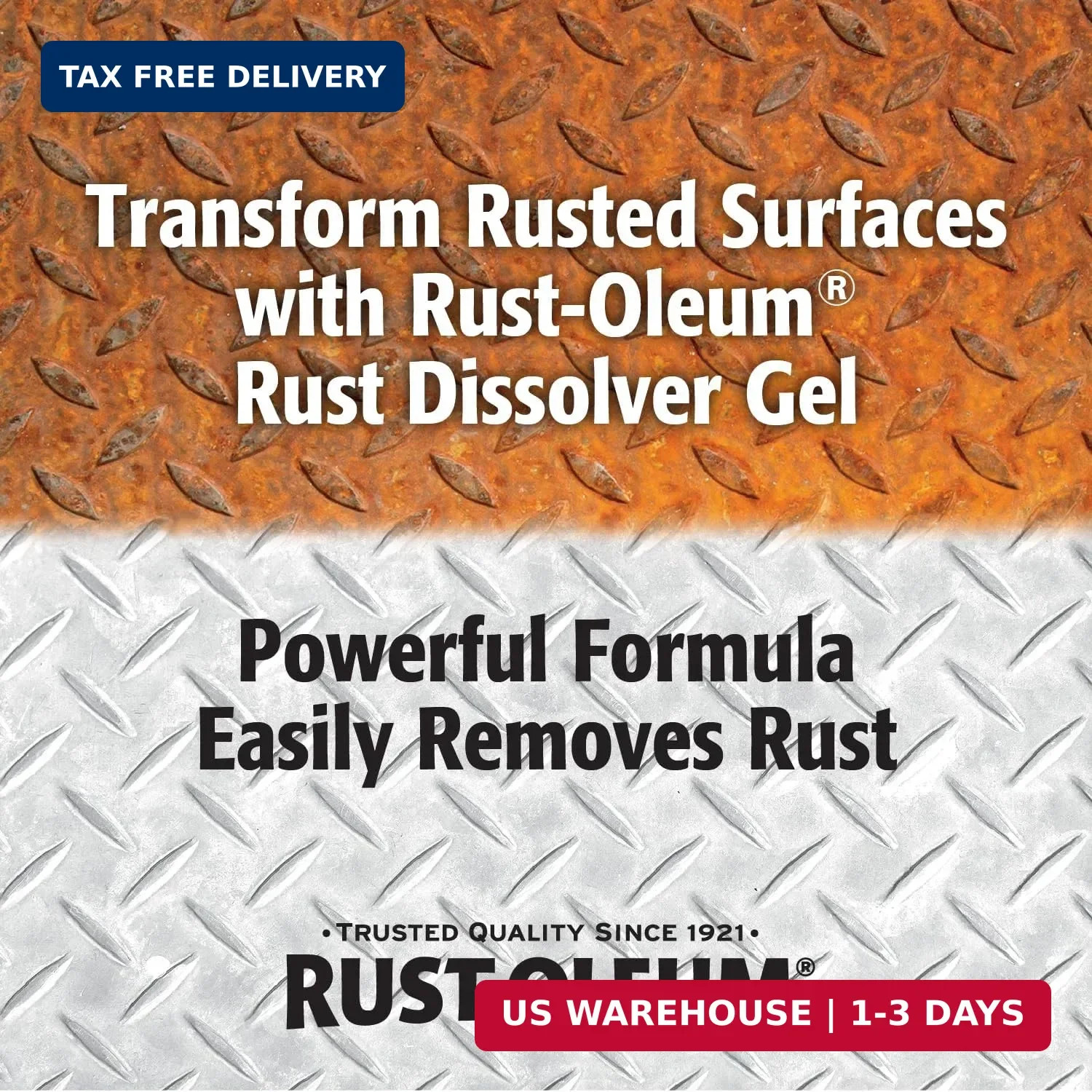 Rust Oleum Rust Dissolver Spray Gel 32 Oz Gel Clings To Metal Quickly Removes.