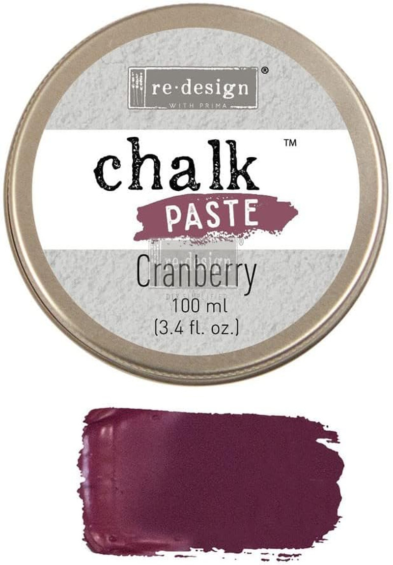 . REDESIGN CHALK PASTE, CRANBERRY