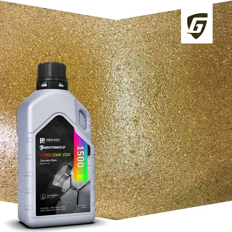 Hydro-Stain Yellow Gold Concrete Stain