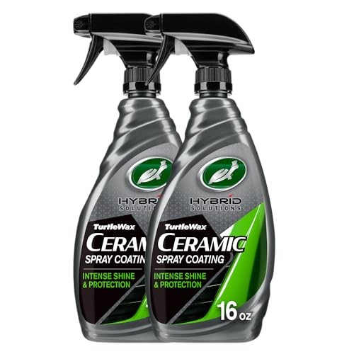 Hybrid Solutions Ceramic Spray Coating – High Shine Car 16 Fl Oz – Pack of 2