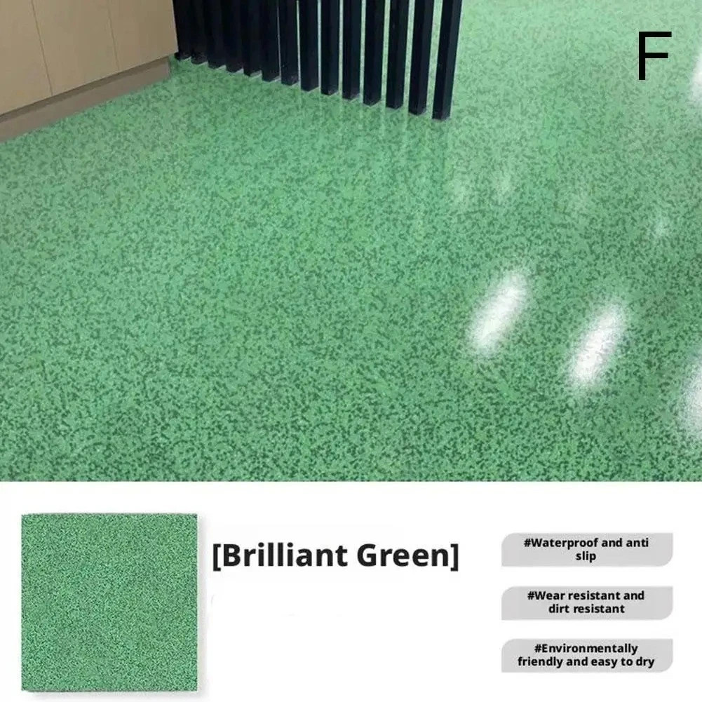 High-Gloss Marble Effect Epoxy Floor Coating, Louis Forest Epoxy Floor Paint