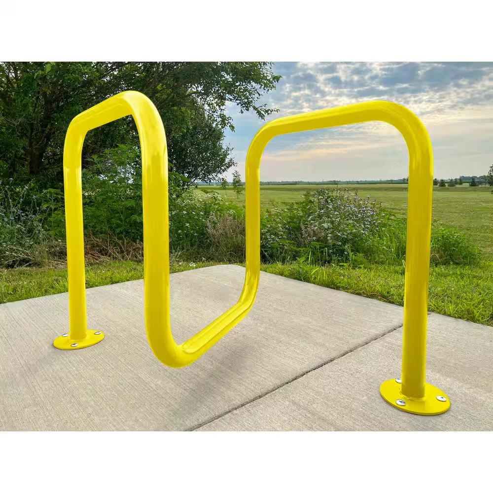 1 Gallon High Performance Protective Enamel Gloss Safety Yellow Oil-Based Interi