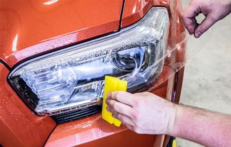 Gloss Paint Protection Film – – Invisible Paint Shield for Auto 12″ x 12″