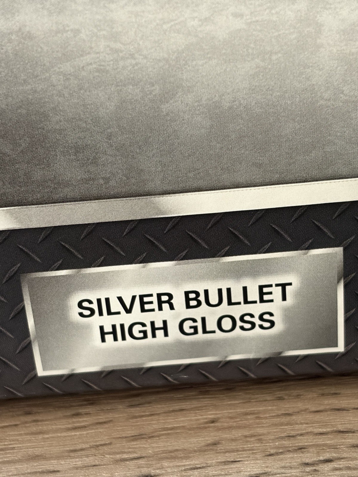 Rust-Oleum 286893 RockSolid Metallic Floor Coating Silver Bullet 80 Oz Pouch