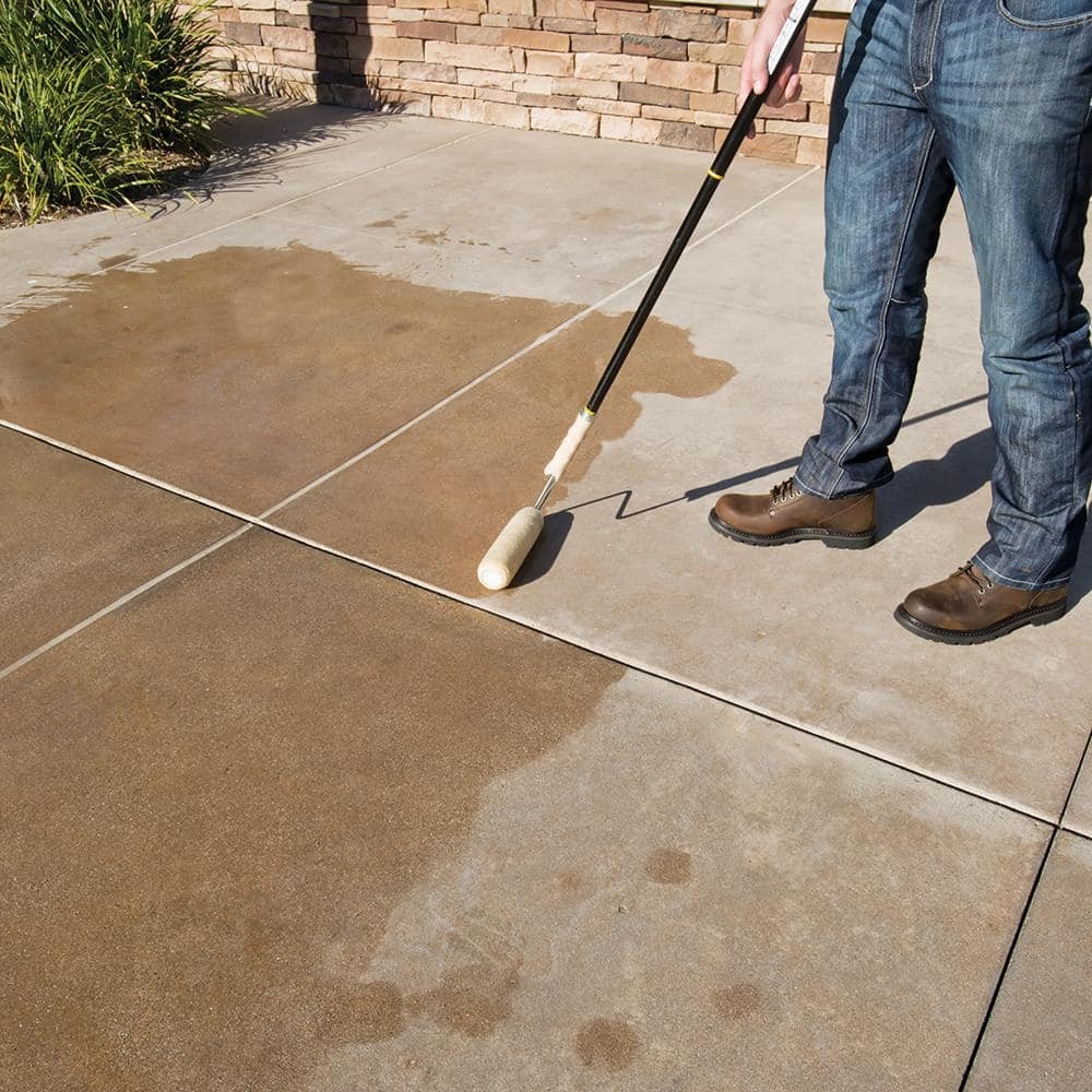 Gallon Clear Concrete Masonry Bonding Primer Garage Basement Epoxy Paint