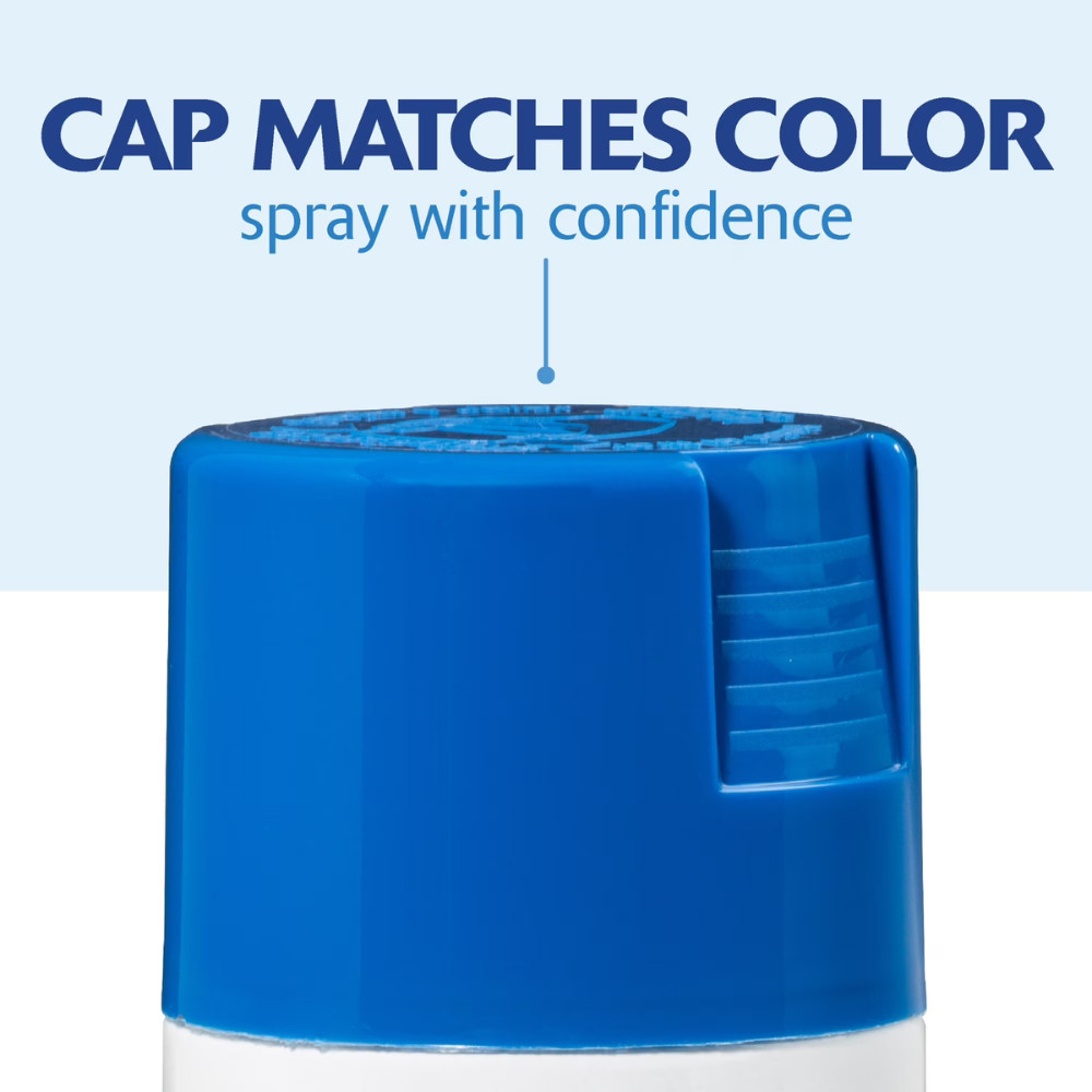 (6 Pack) Rust-Oleum Gloss Spray Paint, Brilliant Blue 2X Ultra Cover, 12oz Cans