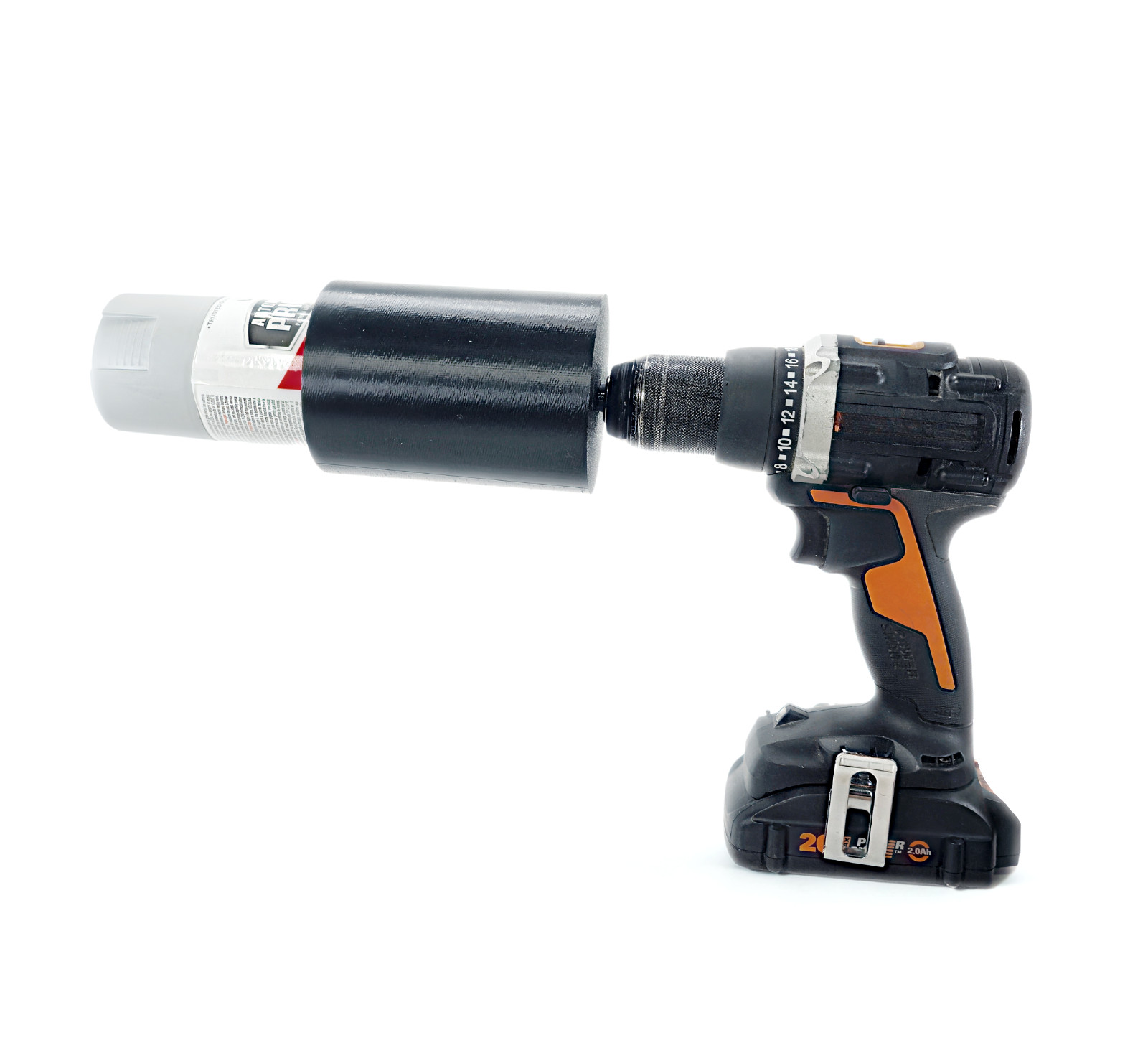 Wilbur’s Finest Drill Powered Spray Paint Can Mixer USA!