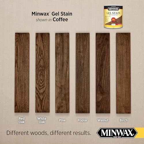Minwax Gel Stain Coffee Color Non Drip Wood Stain For Furniture And Trim