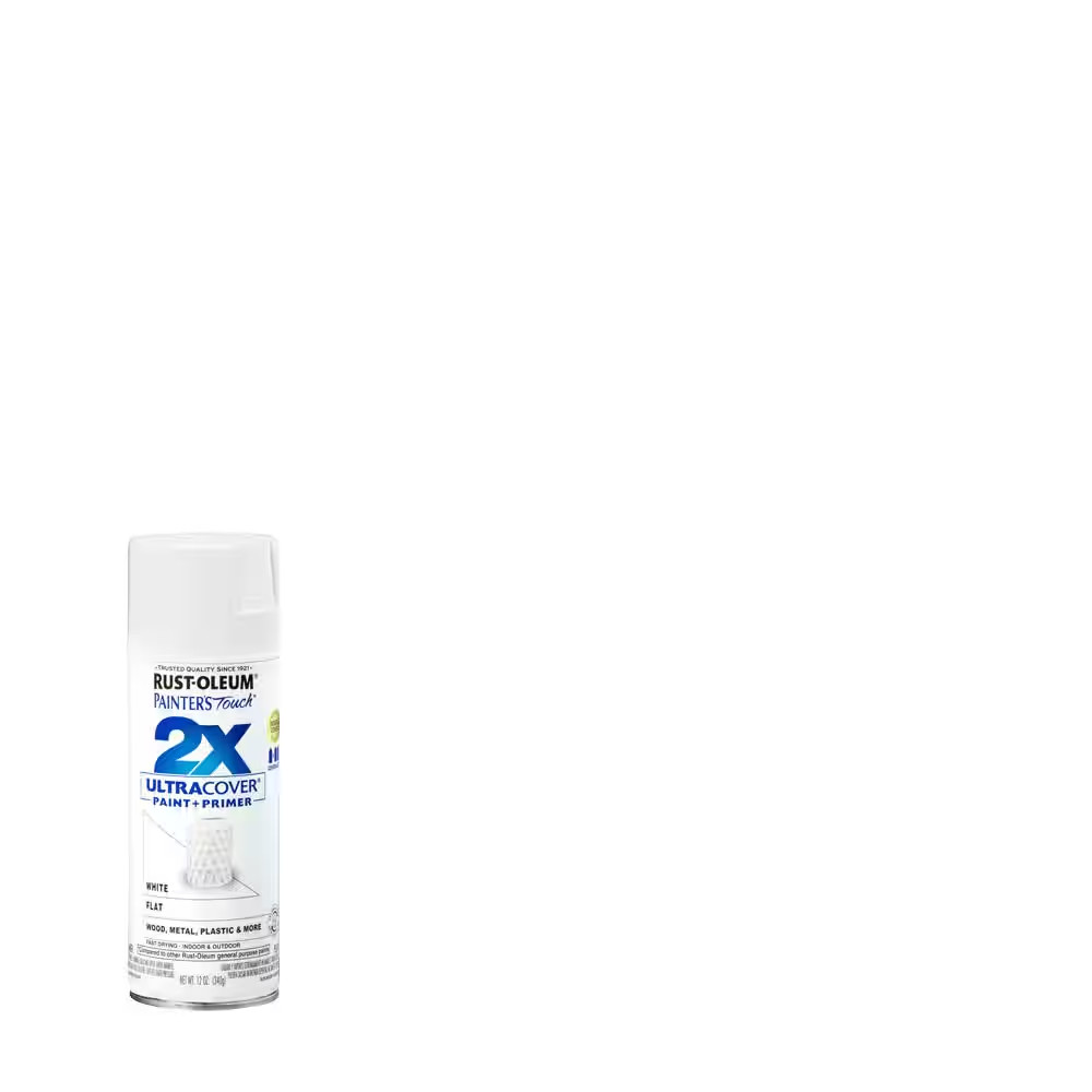 12 Oz. Flat White General Purpose Spray Paint