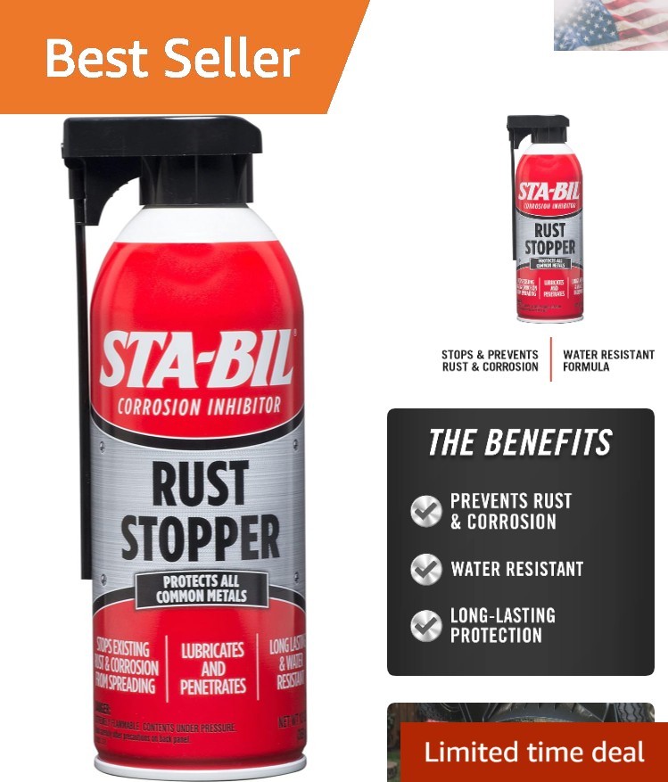 Versatile 13 Oz Rust Preventative Coating Spray – Protects Metals & Batteries
