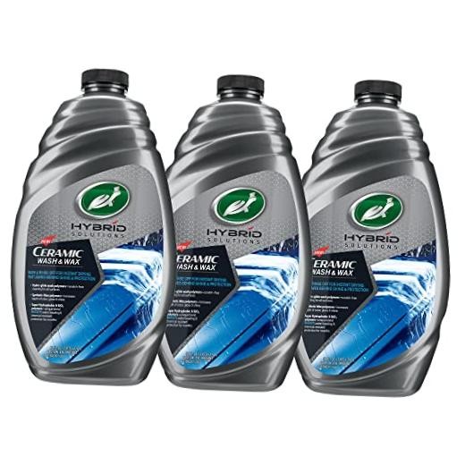 Hybrid Solutions Ceramic Car Wash and Wax, Gentle pH Neutral Car Cleaner with
