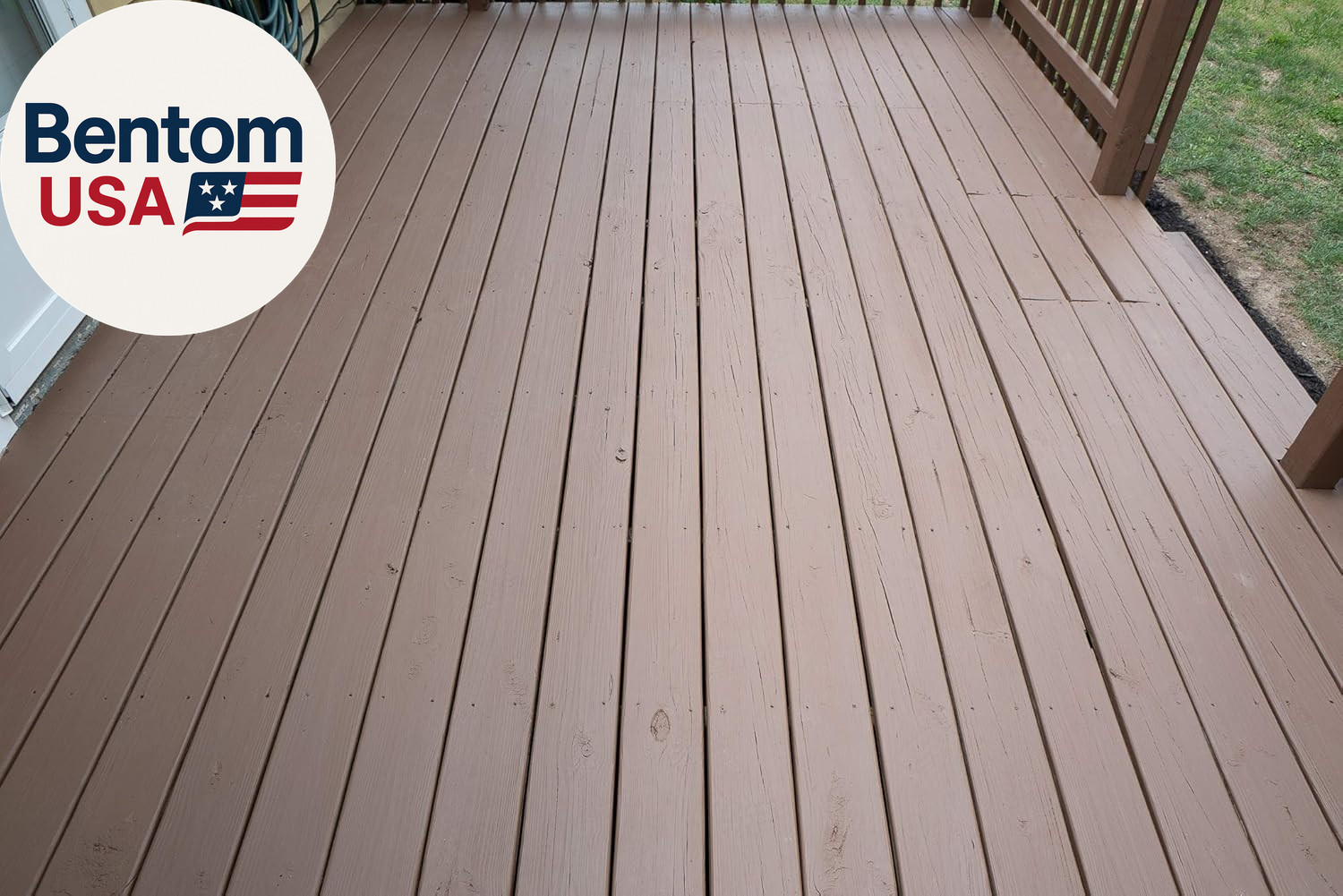 #1 Deck Premium Advanced Solid Color Outdoor Wood Stain and Sealer in One – Wate