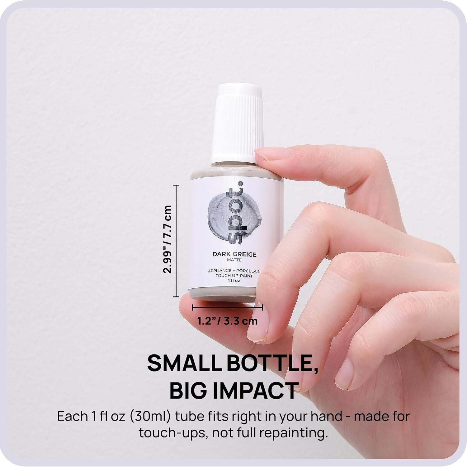 Touch-up Paint | Quick-drying, low-odour, eco-friendly formula | Three-piece set