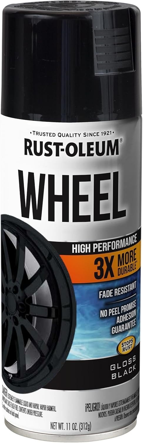 Rust-Oleum High Performance Wheel Spray Paint, 11 oz -Select Color