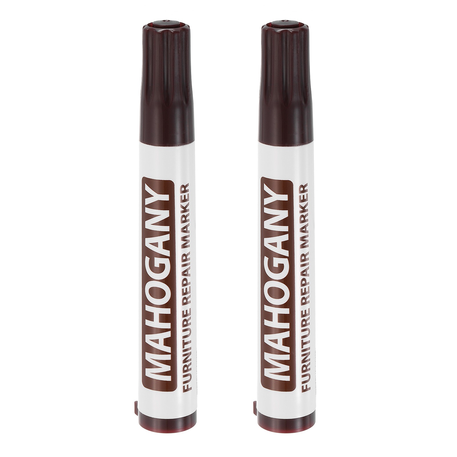 2Pcs Furniture Repair Wood Markers Mahogany Touch Up Filler Sticks Oil Based