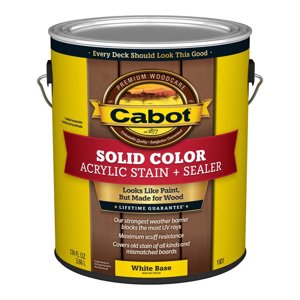CABOT Solid Color Acrylic Stain + Sealer 829P16