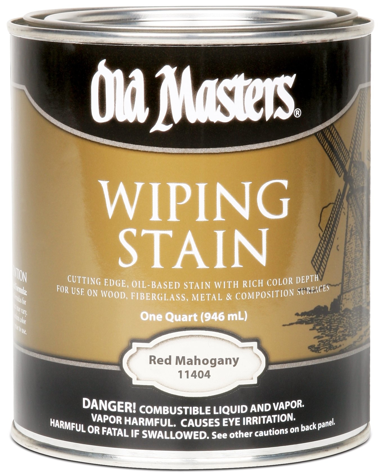 OLD MASTERS 11404 WIP Stain Red Mahogany
