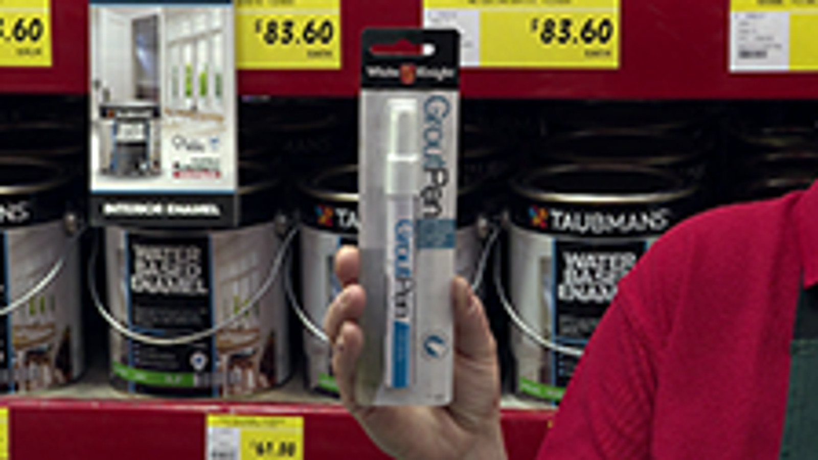 White Knight 5ml White Grout Pen