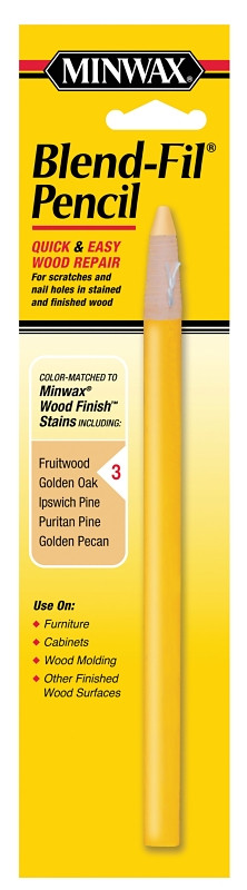 Minwax 110036666 No 3 Blend Fil Wood Repair Stain Pencil, Natural Birch