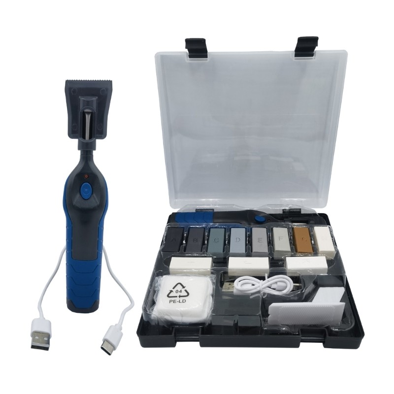 Quickly Fix Floor Repair Kit With Heat Applicators And Blending Wax Floor Fix