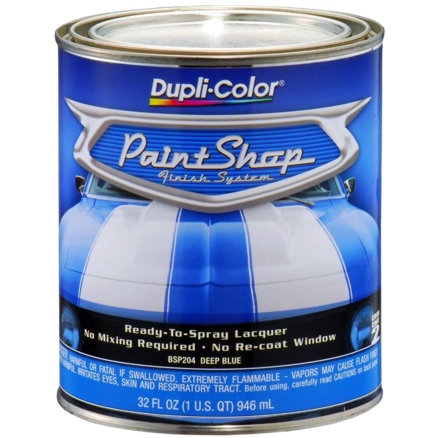 Deep Blue Metallic Automotive Paint – Easy DIY Application